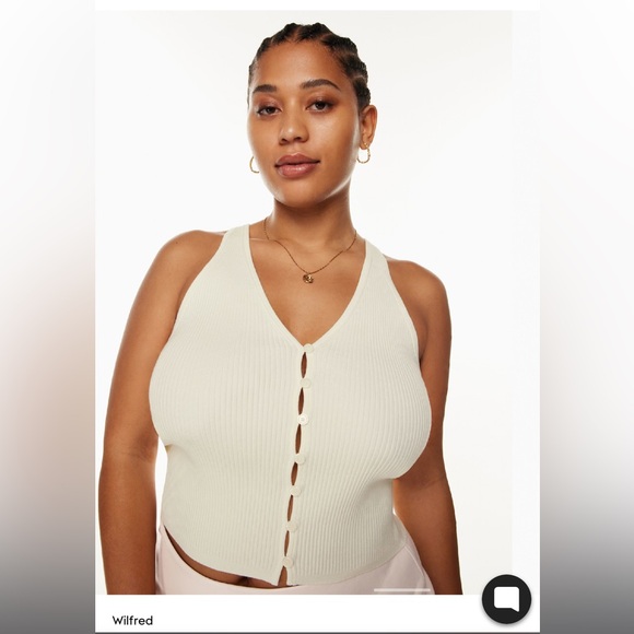 NWOT Aritzia Wilfred Affinity Top size XL - Picture 2 of 6